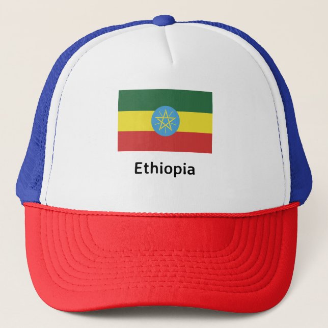 Boné Bandeira da Etiópia (Frente)