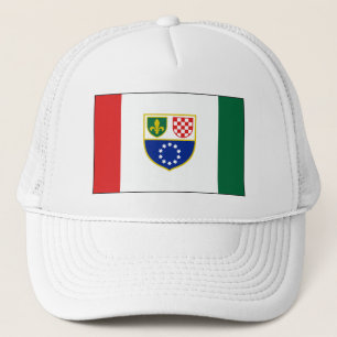 Boné Bandeira da Federação da Bósnia e Herzegovina