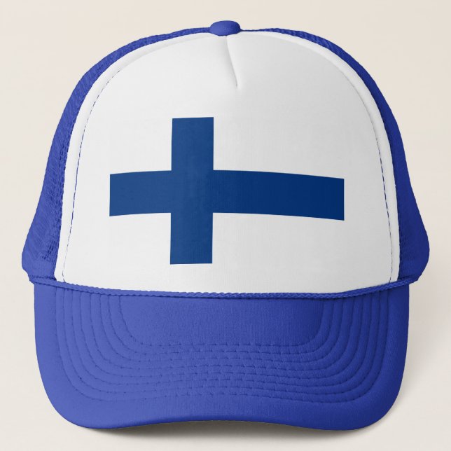 Boné Bandeira da Finlândia (Frente)