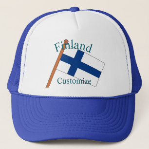 Boné Bandeira da Finlândia Thunder_Cove