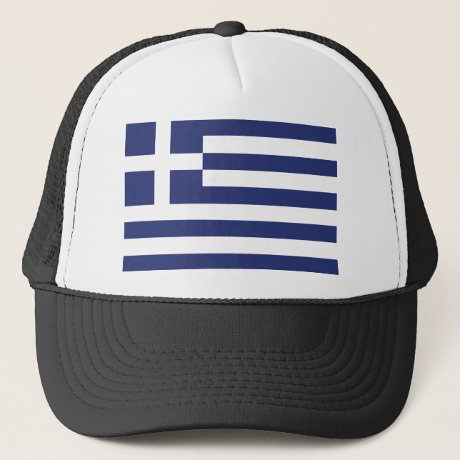 Boné Bandeira da Grécia (Frente)