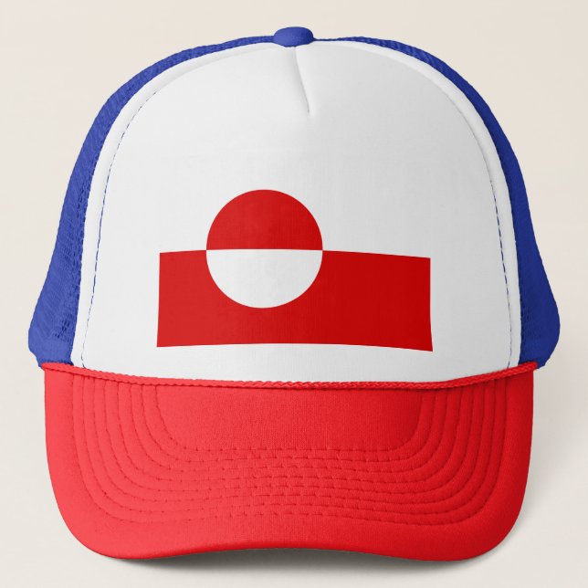 Boné Bandeira da Gronelândia (Frente)