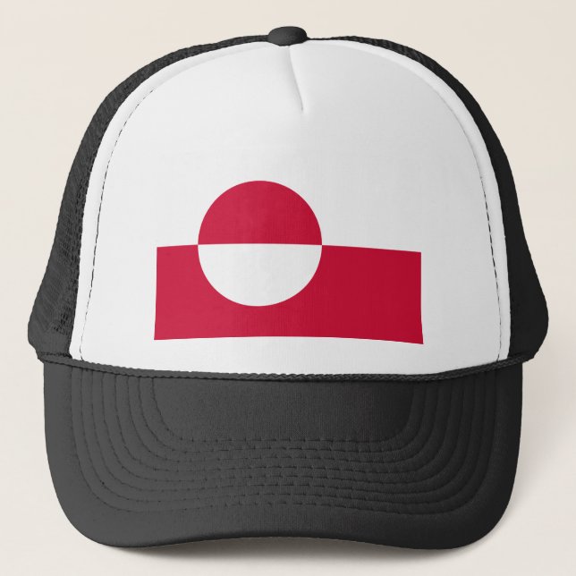 Boné Bandeira da Gronelândia (Frente)