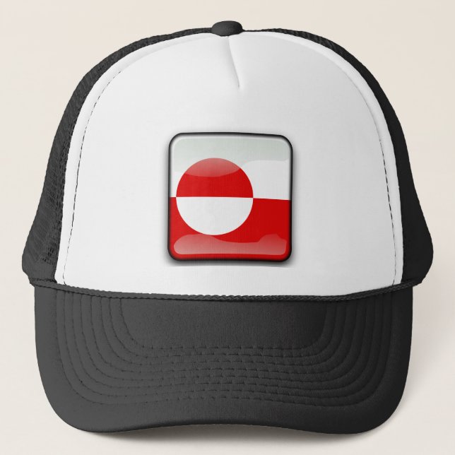 Boné Bandeira da Gronelândia (Frente)