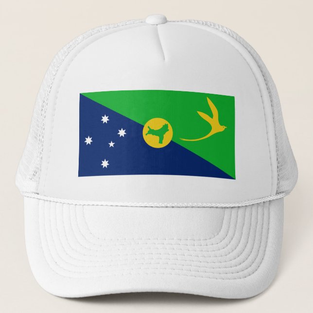 Boné Bandeira da Ilha Christmas (Frente)