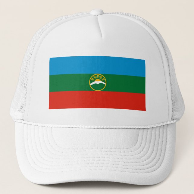 Boné Bandeira da Karachay-Circássia (Frente)