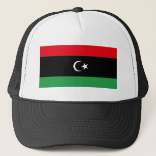 Boné Bandeira da Líbia