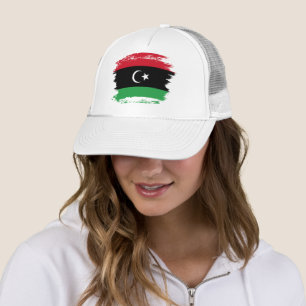 Boné Bandeira da Líbia