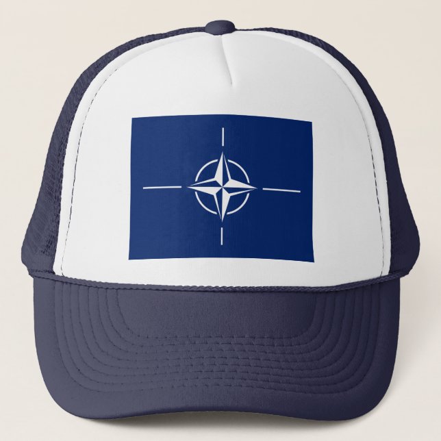 Boné Bandeira da NATO (Frente)