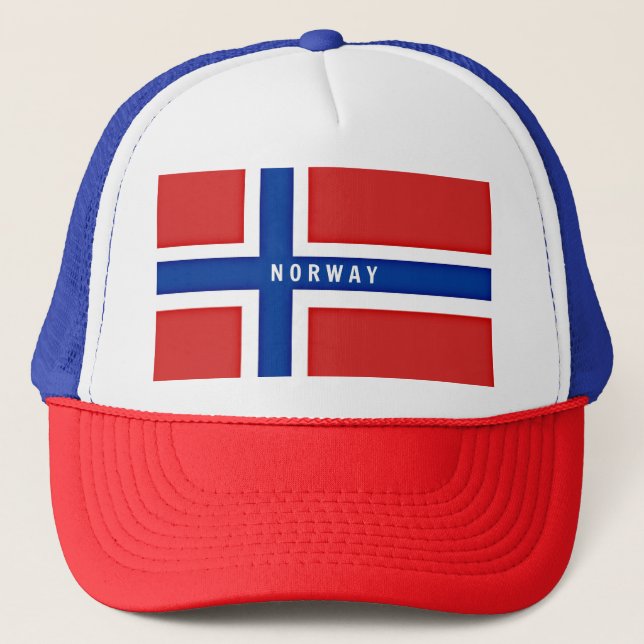 Boné Bandeira da Noruega (Frente)