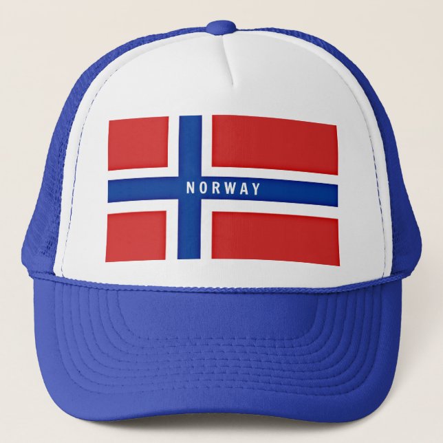 Boné Bandeira da Noruega (Frente)