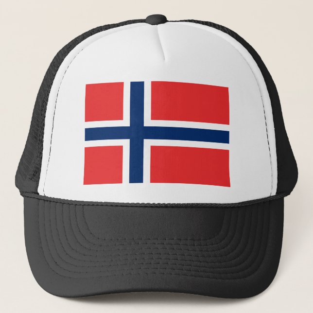 Boné Bandeira da Noruega (Frente)