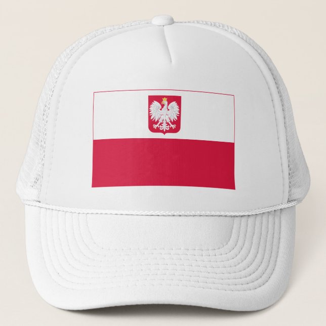 Boné Bandeira da Polônia (Frente)