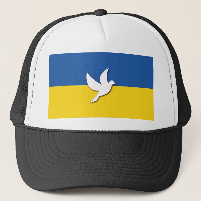 Boné Bandeira da Porta de Paz da Ucrânia (Frente)