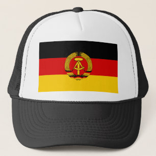 Boné Bandeira da RDA República Democrática da Alemanh