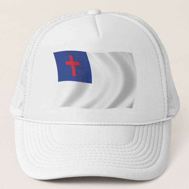 Boné Bandeira da Religião Cristã Chapéu (Frente)