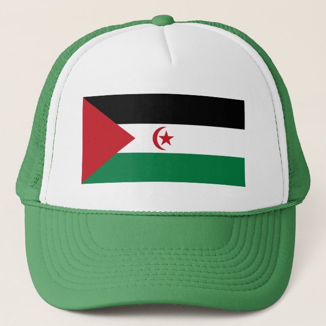 Boné Bandeira da República Árabe Saaraui Democrática (Frente)