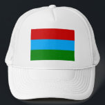 Boné Bandeira da República da Carélia<br><div class="desc">Bandeira patriótica da República da Carélia</div>