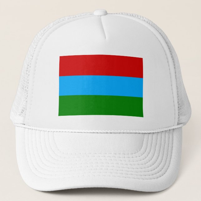 Boné Bandeira da República da Carélia (Frente)