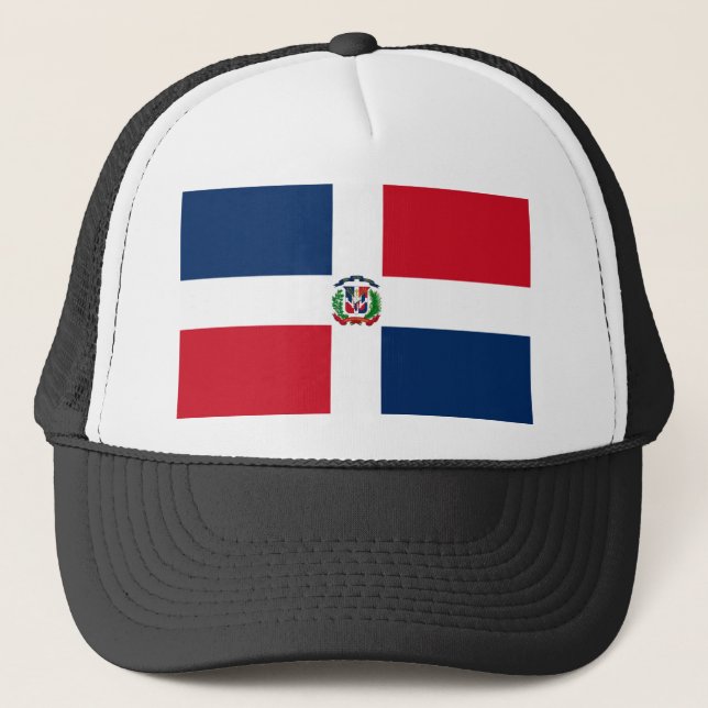 Boné Bandeira da República Dominicana (Frente)