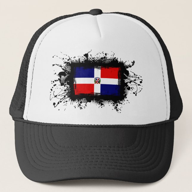 Boné Bandeira da República Dominicana (Frente)