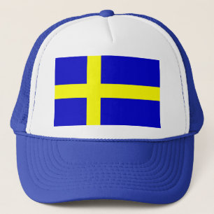 Boné Bandeira da Suecia