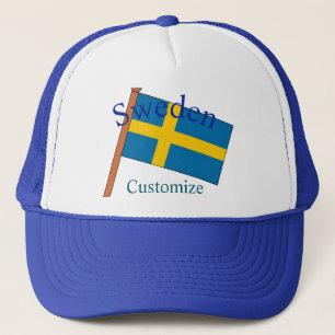 Boné Bandeira da Suécia Thunder_Cove