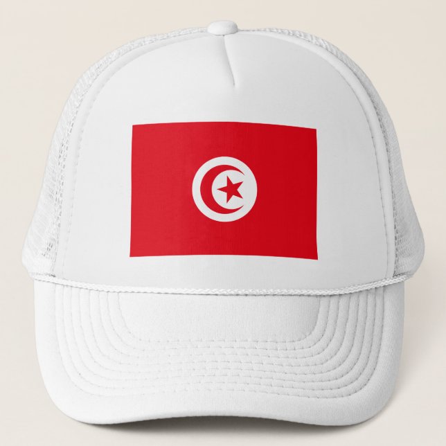 Boné Bandeira da Tunísia (Frente)