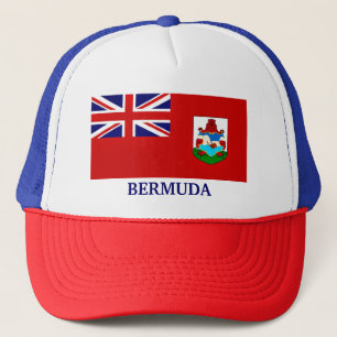 Boné Bandeira das Bermudas, rotulada