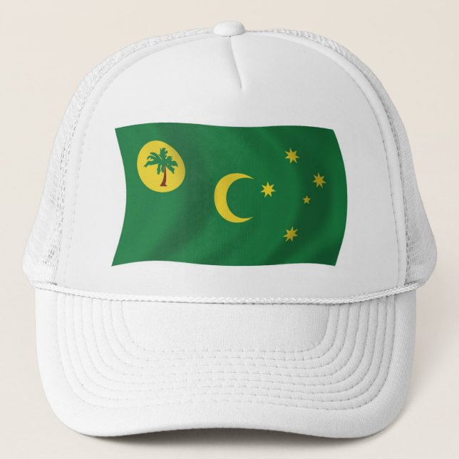 Boné Bandeira das Ilhas Cocos (Frente)