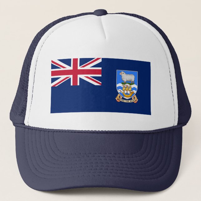 Boné Bandeira das Ilhas Falkland (Frente)