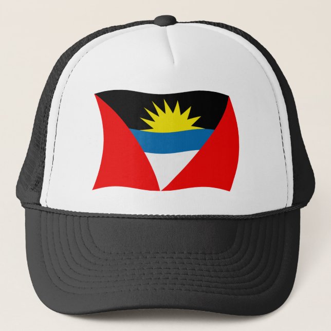 Boné Bandeira de Antígua e Barbuda (Frente)