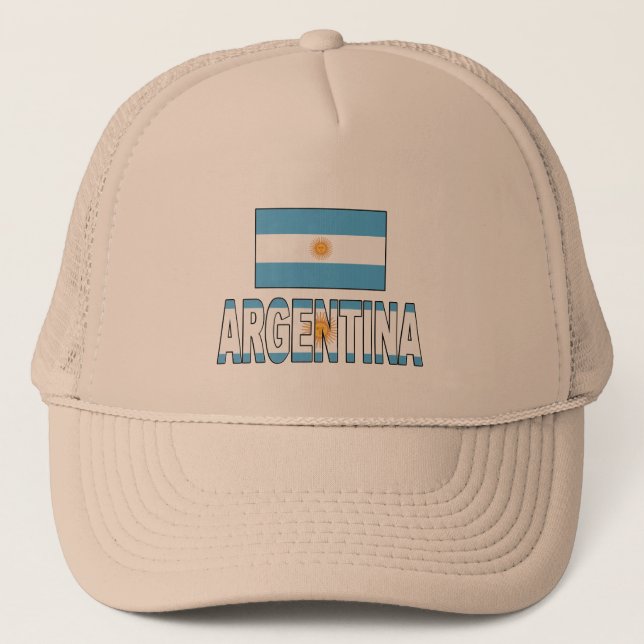 Boné Bandeira de Argentina (Frente)