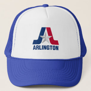 Boné Bandeira de Arlington, Texas Trucker Hat