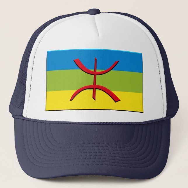 Boné bandeira de Berbere ou de Amazigh - personalizado (Frente)