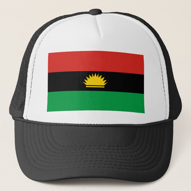 Boné Bandeira de Biafra (Bịafra) (Frente)