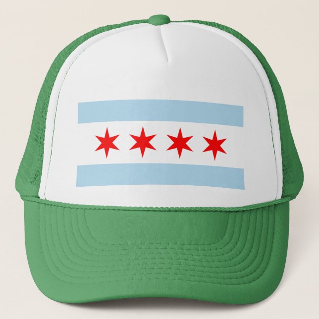 Boné Bandeira de Chicago (Frente)