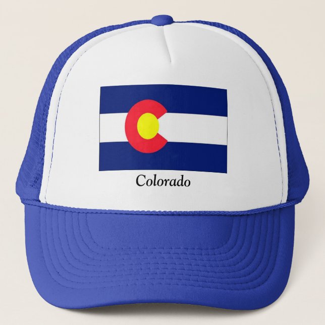 Boné Bandeira de Colorado (Frente)