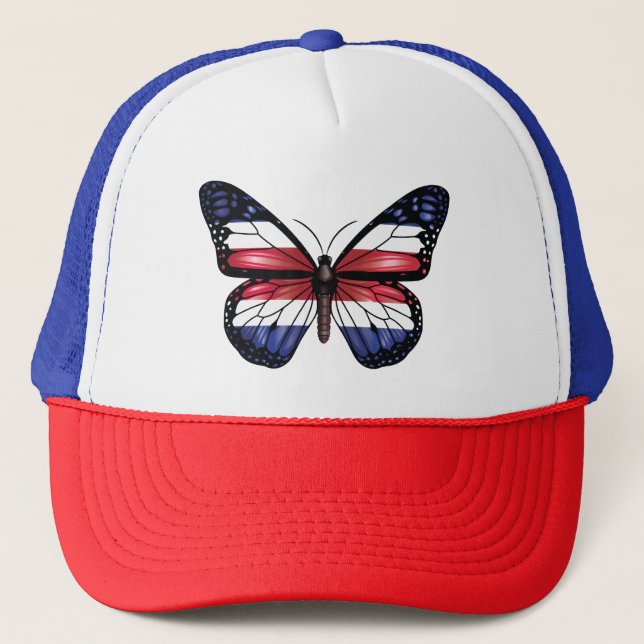 Boné Bandeira de costarica (Frente)