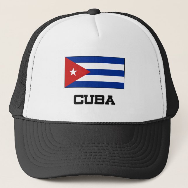 Boné Bandeira de Cuba (Frente)