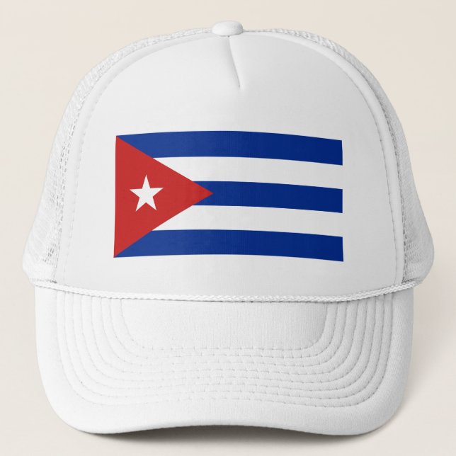 Boné Bandeira de Cuba (Frente)