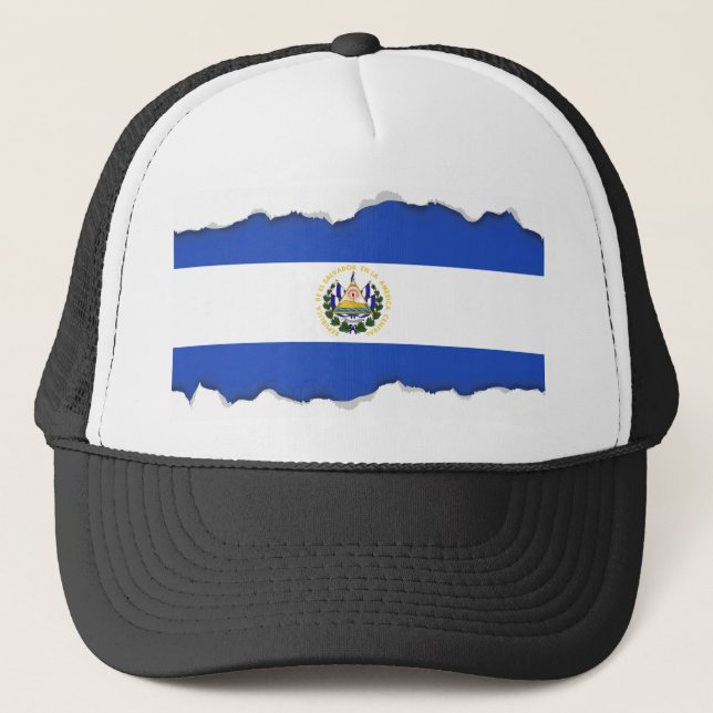 Boné Bandeira de El Salvador (Frente)