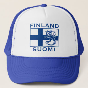 Boné Bandeira de Finlandia