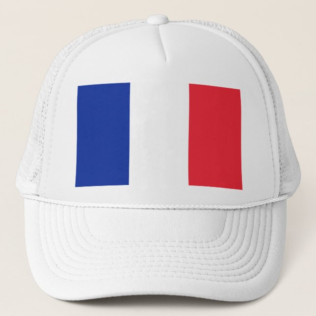 Boné Bandeira de France Trucker Hat (Frente)