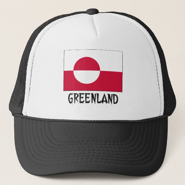 Boné Bandeira de Greenland (Frente)