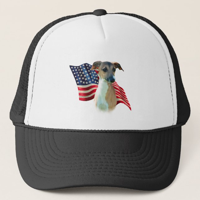 Boné Bandeira de Greyhound Italiano (Frente)