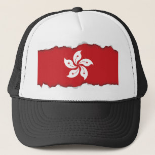 Boné Bandeira de Hong Kong
