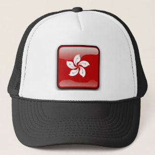 Boné Bandeira de Hong Kong