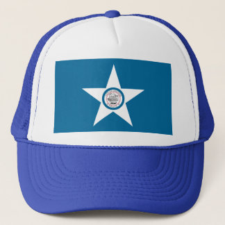 Boné Bandeira de Houston, Texas Trucker Hat