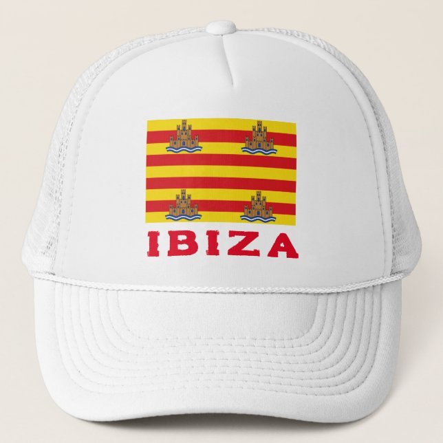 Boné Bandeira de Ibiza, ESPANHA (Frente)